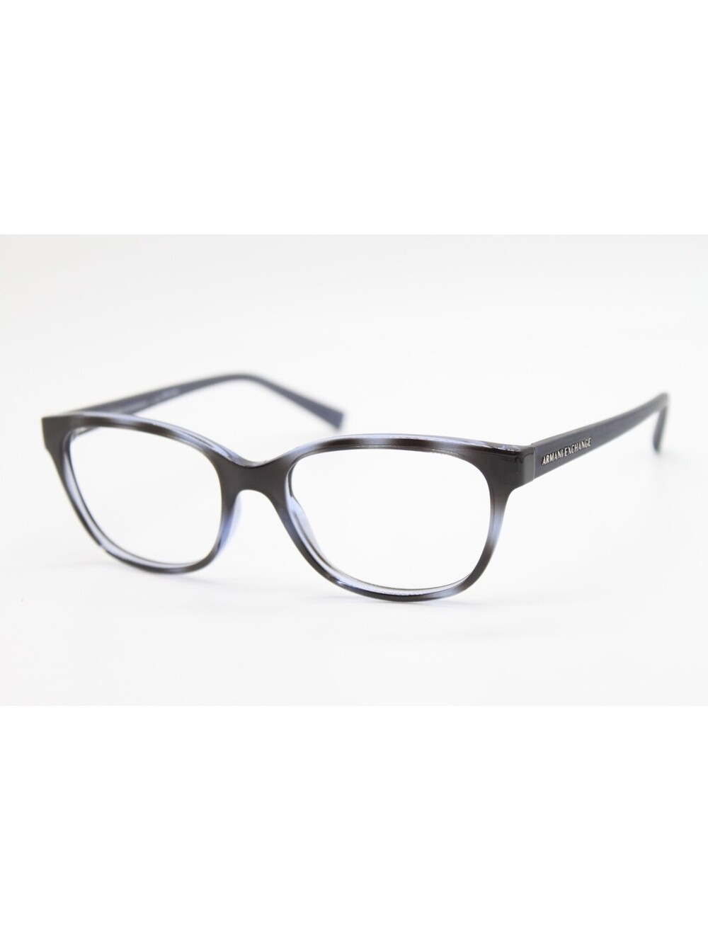 NEW ARMANI EXCHANGE AX 3037 8206 BLACK GREY AUTHENTIC EYEGLASSES 53-17